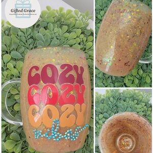 Cute COZY VIBES Cup